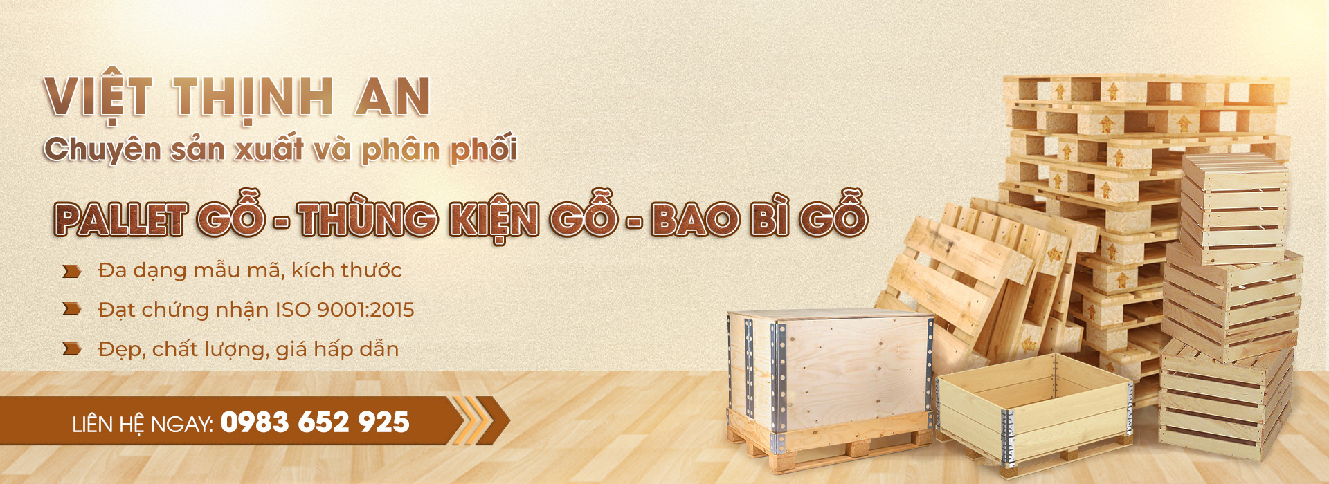 Công Ty TNHH Sản Xuất Và Thương Mại Pallet Việt Thịnh An